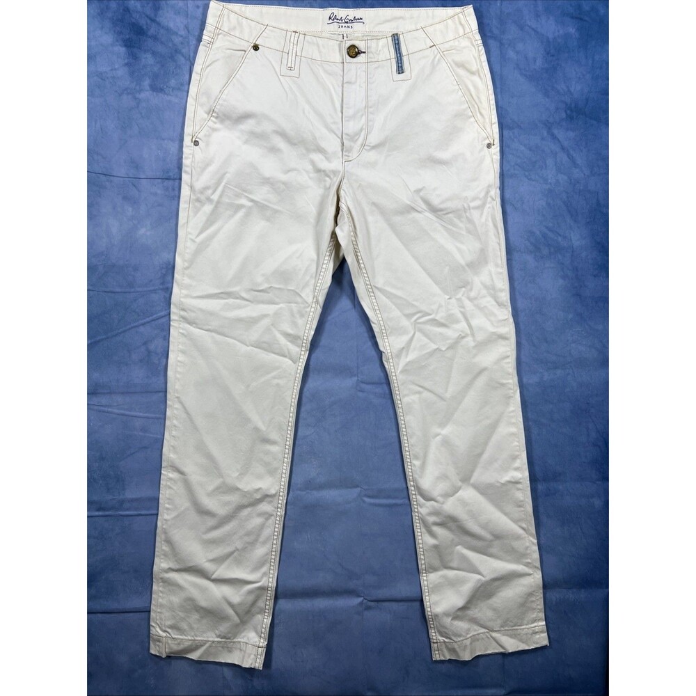 Robert Graham Cream Denim Jeans W34